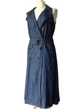 BURBERRY - cudowna JEANSOWA sukienka - 40 (L) -