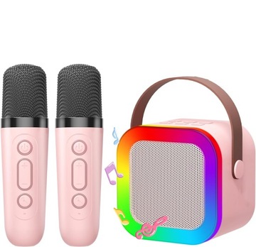 НАБОР ДЛЯ КАРАОКЕ С МИКРОФОНОМ И ДИНАМИКОМ BLUETOOTH