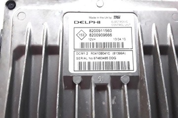 JEDNOTKA MOTORU RENAULT MODUL / GRAND (F/JP0_) 8200911560 1.5L