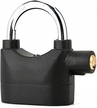 ЗАМОК С СИГНАЛИЗАЦИЯЮ УНИВЕРСАЛЬНЫЙ ЧУГУННЫЙ ГРОМКАЯ СИГНАЛИЗАЦИЯ С КЛЮЧАМИ