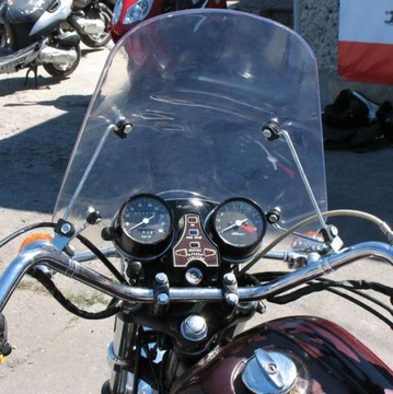 ЧОППЕР КРЕЙЗЕР ВЕТРОВОЕ СТЕКЛО YAMAHA SUZUKI HONDA МОТОЦИКЛ