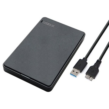 Obudowa zewnętrznego dysku twardego 2,5 cala, dla USB 3.0 do tyłu bez użycia narzędzi USB 3.0 do