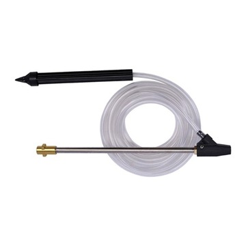 Dysza z lancą obrotową do podkładki z rurką