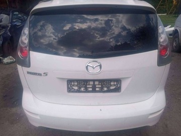 MAZDA 5 PREMACY 05-10 VÍKO KUFRU ZADNÍ KOMPLETNÍ BÍLÁ 25D