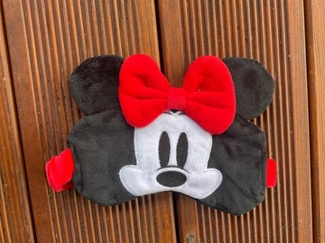 СПАЛЬНАЯ МАСКА ДЛЯ ГЛАЗ РАССЛАБЛЕНИЕ МИННИ МАУС ПЛЮШ