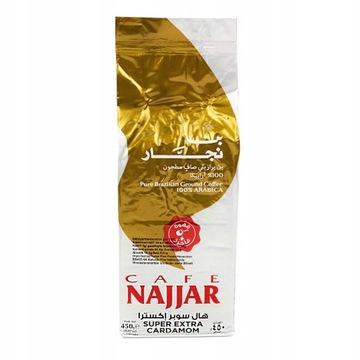 KAWA MIELONA LIBAŃSKA Z EXTRA KARDAMONEM 450G CAFE NAJJAR ARABICA