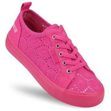 TRAMPKI dziecięce BIG STAR JJ374007 różowe 32