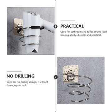 Настенный держатель для сушилки из нержавеющей стали.