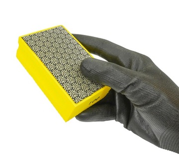 АЛМАЗНАЯ ПОЛИРОВАЛЬНАЯ КОСТЬ ДЛЯ РУЧНОЙ ПОЛИРОВКИ ГРАНИТНОГО КАМНЯ G100