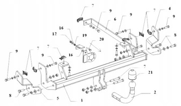ZAŘÍZENÍ(HÁK) TÁŽNÝ AUTO-HAK F 26