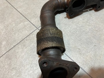 MERCEDES OM642 ВЫПУСКНОЙ ПАТРУБОК ОРИГИНАЛ ЗДОРОВЫЙ