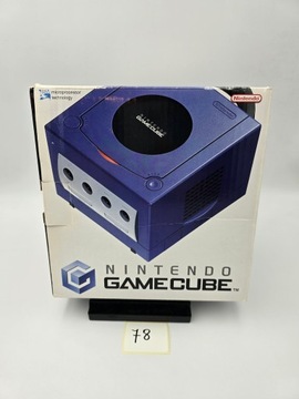 КОРОБКА ДЛЯ КОНСОЛИ NINTENDO GAMECUBE DOL-101 PAL СИНЯЯ КОРОБКА + ОРИГИНАЛЬНЫЕ АКСЕССУАРЫ