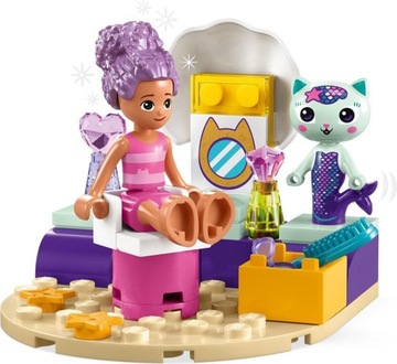 LEGO GABBYS DOLLHOUSE 10786 КОРАБЛЬ И СПА НАБОРЫ «ГАБИ И РУСАЛКА» + СУМКА