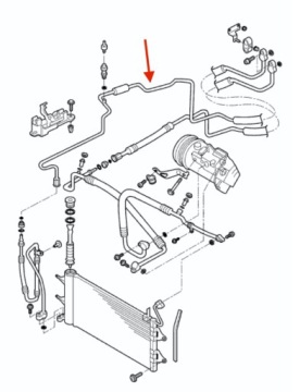 VW POLO 6Q1820741AC Шланг кондиционера