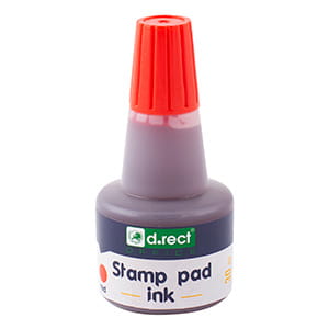Tusz do stempli 30 ml czerwony