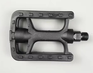 ВЕЛОСИПЕДНЫЕ ПЕДАЛИ ПЛАТФОРМА MTB BMX БОЛЬШАЯ 9/16 ДЮЙМА ЧЕРНЫЕ С ОТРАЖЕНИЕМ ТРЕККИНГ