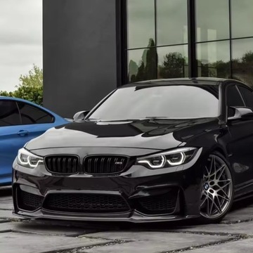 Dokładka spliter do zderzaka BMW M3 / M4 F80 F82 Gloss black