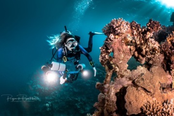 Фото-видео фонарь для дайвинга Orca Torch D950V