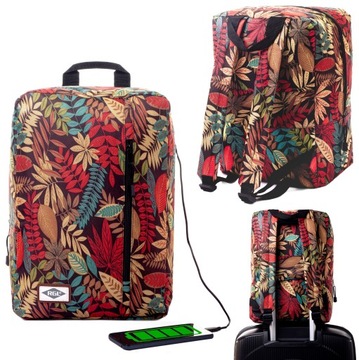 Plecak Bagaż Podręczny do Samolotu USB 40x30x20