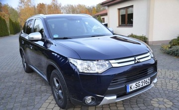 Mitsubishi Outlander III SUV Facelifting 2.2 DOHC DI-D 150KM 2014 Mitsubishi Outlander III 2.2 D-ID 150KM 4WD Kamera 1wł SerwisASO Bezwypadek, zdjęcie 3