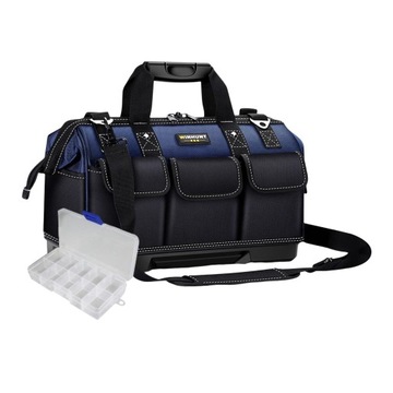 Сумка для инструментов, сумка для инструментов электрика, темно-синий, 20 дюймов