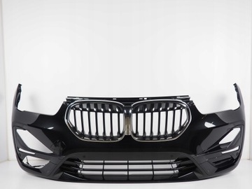 BMW X1 F48 LCI ZDERZAK PRZÓD PRZEDNI BLACK 475