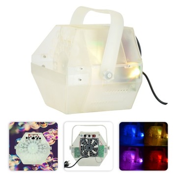 LBM10-Прозрачный светодиодный пузырьковый автомат RGB