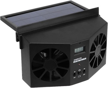 Портативный мини-солнечный вентилятор для автомобиля,