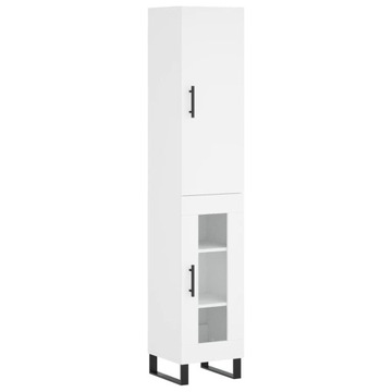 VidaXL biały 34 x 34,5 x 180 cm