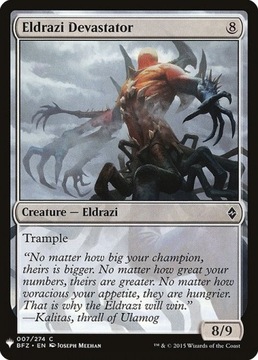 MtG: Eldrazi Devastator (MYS)