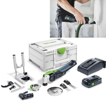 VECTURO OSC 18 SET urządzenie z ładowarką i akumulatorami Festool 576593