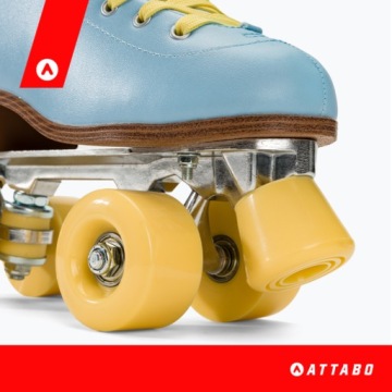 Роликовые коньки ATTABO Cascada женские синие TRACTION VENTILATION 39