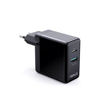 Ładowarka sieciowa iWALK Leopard Duo PD+QC3.0 36W