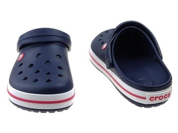 Crocs klapki męskie Crocband Clog W6 rozmiar 36-37 granatowe