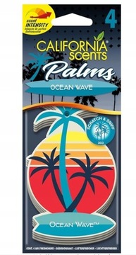 California Scents Laguna Zawieszka do auta 4PACK