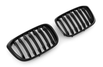 GRILL NERKI ATRAPA BMW G01 G02 X3 X4 CZARNY POŁYSK