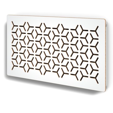 Osłona maskownica grzejnika 68x209cm M16 Biała
