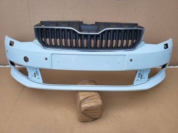 SKODA FABIA III 3 ZDERZAK PRZEDNI ATRAPA ORYGINAŁ!