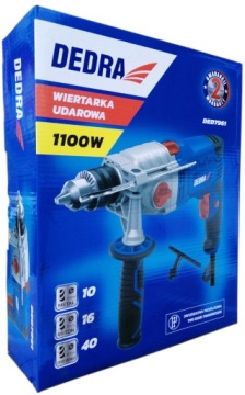 УДАРНАЯ ДРЕЛЬ DEDRA 1100ВТ DED7961
