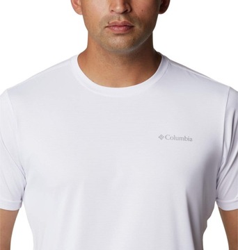 Koszulka termoaktywna męska Columbia Hike Crew White XL
