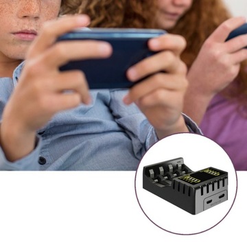 ЗАРЯДНОЕ УСТРОЙСТВО USB 4 АККУМУЛЯТОРА AA AAA