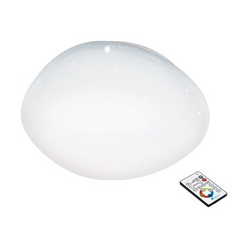 Plafon okrągły Eglo 45 x 45 cm biały Lampa 4200lm 4000K