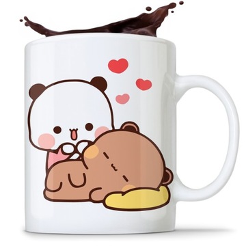 KUBEK MISIE BUBU I DUDU CUTE BEAR LOVE MIŚ Prezent