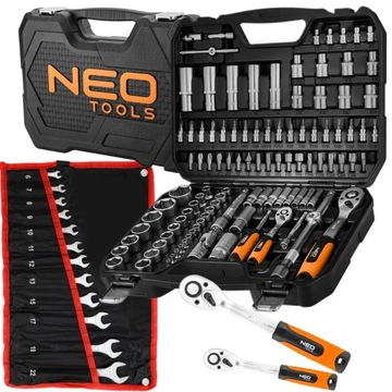 НАБОР ТОРЦЕВЫХ КЛЮЧЕЙ NEO 110e САТИНОВЫЕ СВЕРЛА TORX 1/2