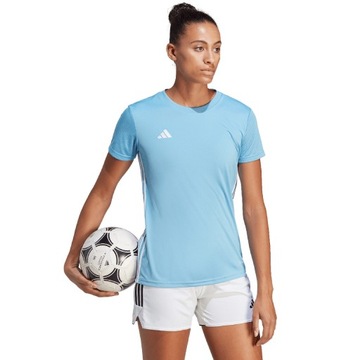 Koszulka damska adidas Tabela 23 Jersey błękitna IA9148 R. 2XL