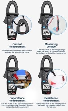 ЦИФРОВЫЕ ИЗМЕРИТЕЛЬНЫЕ ЗАЖИМЫ MESTEK CM86E 600A 6000Z