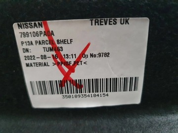 JUKE II 2 F16 2019-2023 POLIČKA KUFRU 799106PA0A