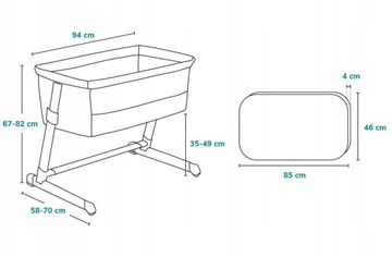 LIONELO THEO TRAVEL ДОПОЛНИТЕЛЬНАЯ кроватка + ДОПОЛНИТЕЛЬНЫЙ МАТРАС FIKI MIKI
