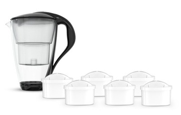 Dzbanek filtrujący Dafi Crystal LED + 6 filtrów