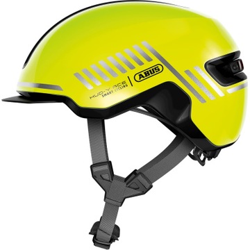 Abus kask rowerowy helm Hud-Y signal yellow rozmiar L 57-61 cm